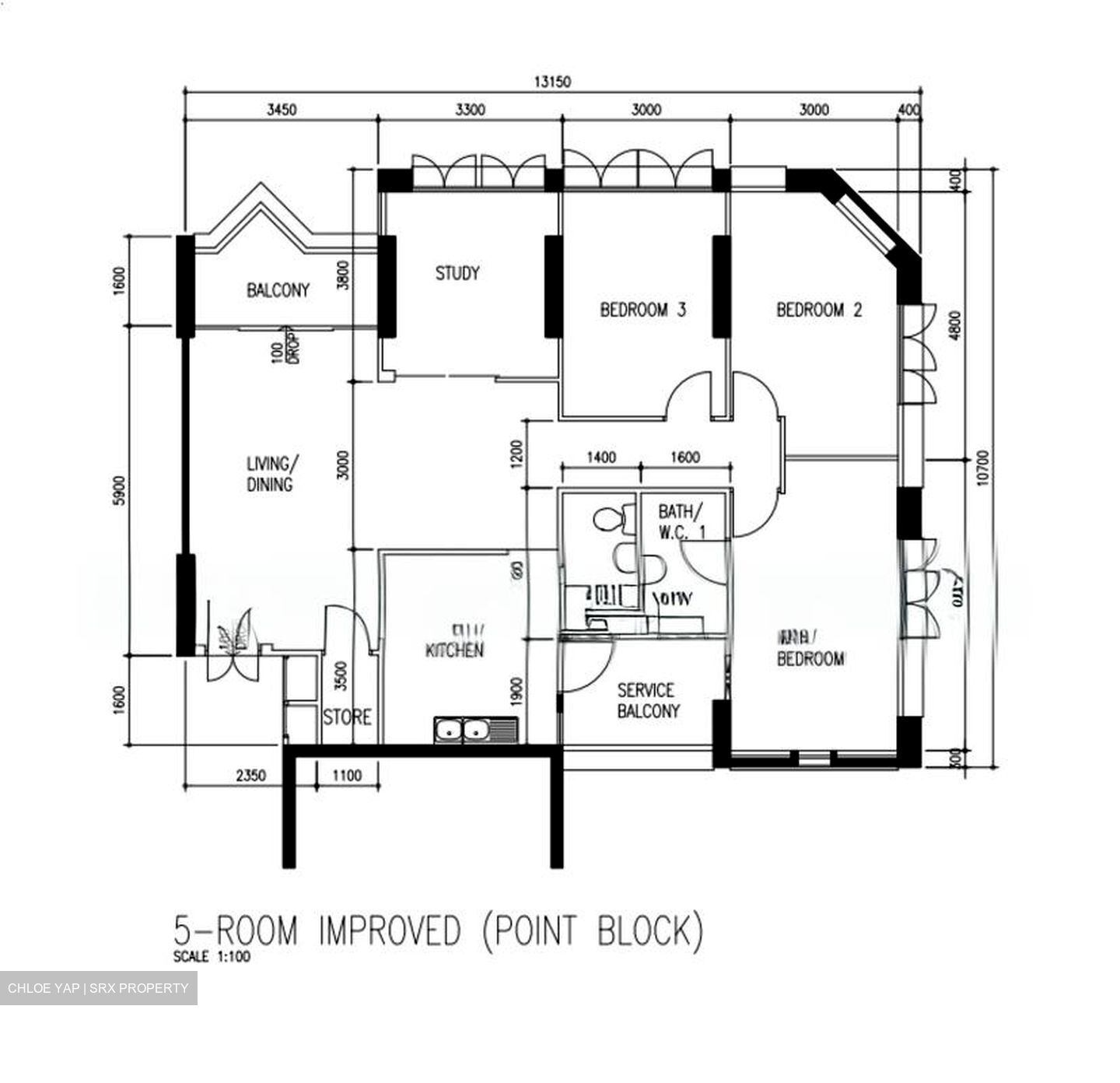 Blk 82B Lorong 4 Toa Payoh (Toa Payoh), HDB 5 Rooms #569998881